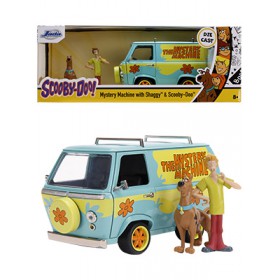 Scooby Doo The Mystery Machine with Shaggy and Scooby Die-Cast 1:24